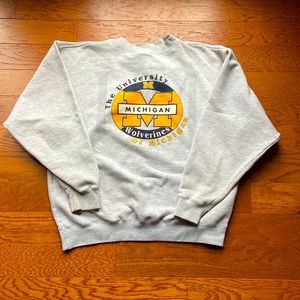 University of Michigan sweatshirt.  Size L.